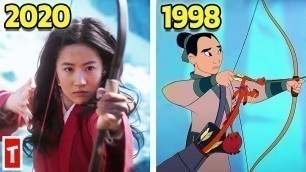 Disney Mulan Animated VS. Live Action Movie
