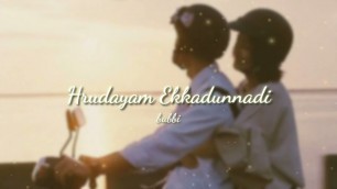 'Hrudayam Ekkadunnadi [ Slowed + Reverb ] - Telugu Slowed Songs | Ghajini'