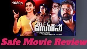 'safe malayalam movie review in tamil by pmganeshbabu'