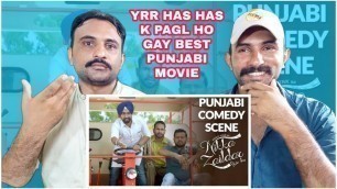 'Pakistani Reacts to Best Comedy Scene\'s Punjabi Movie Nikka Zaildar | Pakistani Reaction #punjab'