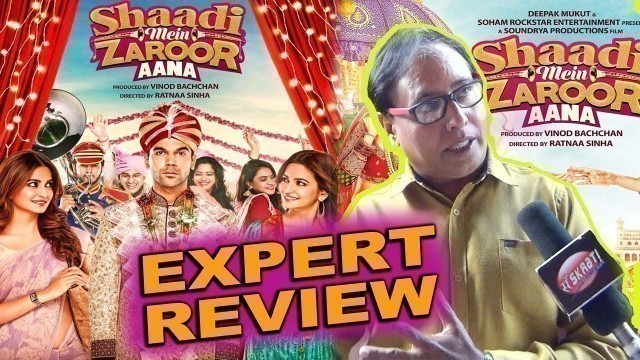 'Vijay Expert Review & Reaction On Shaadi Mein Zaroor Aana | Rajkumaar Rao | Kriti Kharbanda'