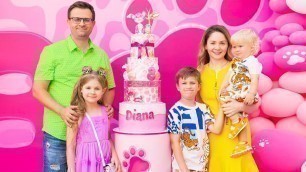 'Roma and Diana celebrate Diana\'s birthday in Pink Panther style'