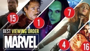 The Best Order to Watch the Marvel Cinematic Universe | Bingeworthy