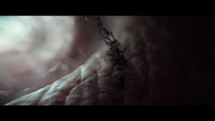 'Alien covenant scene ( The insect entering into the hear)'