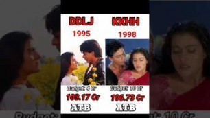 'dilwale dulhania le jayenge vs kuch kuch hota hai movie comparison #shorts #sharukhkhan #bollywood'