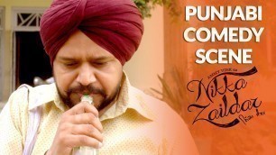 'Punjabi Comedy Scene | CHHADA TAU |  Karamjit Anmol, Ammy Virk | Nikka Zaildar'