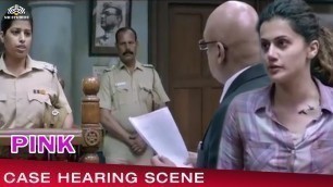 'Amitabh Bachchan Case Hearing Scene 1 from Pink Movie'