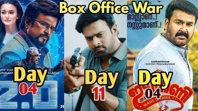 'Box Office Collection Of 2.0, Saaho & Ittymani Made in China, 2.0 China Box Office Collection'