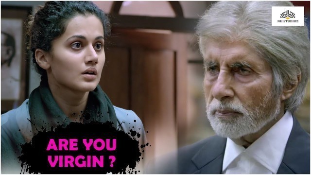 'Are You Virgin | Pink Film | Amitabh Best Court Scene | Amitabh Bachchan, Taapsee Pannu | HD'