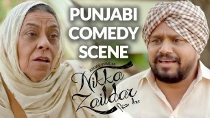 'Funny Punjab movie scenes Ammy Virk, Karmjit Anmol Nikka Zaildar funny clips'
