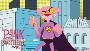 'Pink Panther Saves the Day! | 30+ Minute Superhero Panther Compilation'