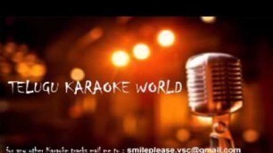 'Hrudayam Ekkadunnadi Karaoke || Ghajini || Telugu Karaoke World ||'