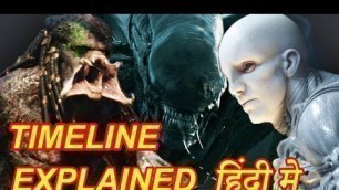 'Alien Predator Series Full Timeline Explained in HINDI'