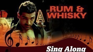 'Rum & Whisky (Full Song with Lyrics) | Vicky Donor | Ayushmann Khurrana & Yami Gautam'