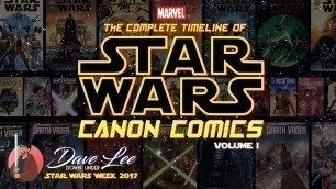 Star Wars Comics: The Complete Canon Timeline