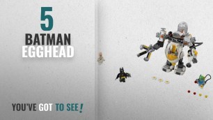 'Top 10 Batman Egghead [2018]: LEGO BATMAN MOVIE Egghead Mech Food Fight 70920 Building Kit (293'