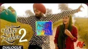 'NIKKA ZAILDAR 2 - Dialogue Promo | AMMY VIRK | Latest Punjabi Movie 2017'