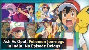 'Ash Vs Opal? | Pokemon Journeys & Movie Coco In Hindi Dub | Pokemon Journeys Episode 82, 83, 84, 85'