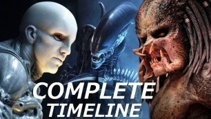 'Predators Engineers & Aliens -  COMPLETE Timeline'