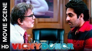 'Technically I have become a Papa | Vicky Donor | Movie Scene'
