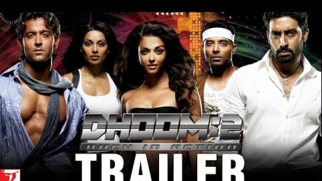 'Dhoom:2 | Official Trailer | Hrithik | Aishwarya | Abhishek | Bipasha | Uday'