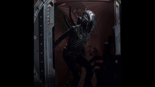 'Alien Covenant All Xenomorph Scenes (Hunting)'