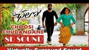 'Choosi Chudangane | 8D Audio Song | Chalo Movie | Telugu 8D Songs'