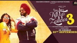 'Nikka Zaildar 3 l Official Trailer l new punjabi movie  l Ammy Virk l Wamiqa Gabbi l Simerjit Singh'