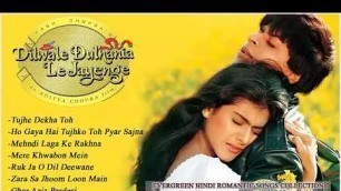 'Dilwale Dulhania Le Jayenge 1995 Movie Songs 90\'s Evergreen Jatin Lalit Shah Rukh Khan Kajol'