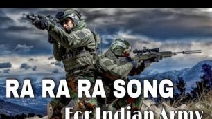 'ra ra ra tanaji song || Indian Army || tanhaji movie song || Indian army song'