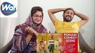 'Comedy Scenes From Punjabi Movie Nikka Zaildar#famous #pakistani reaction #new movie'