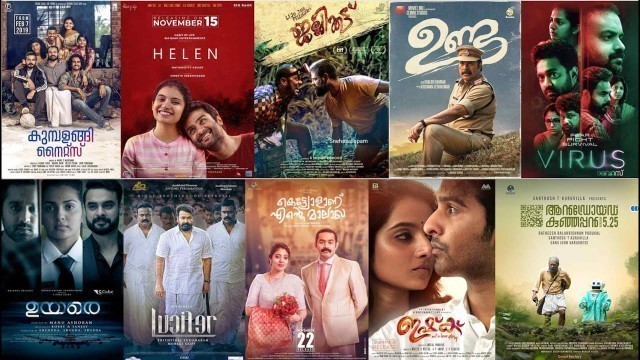 'TOP 10 MALAYALAM MOVIES OF 2019 | BEST MALAYALAM MOVIES RELEASED IN 2019'