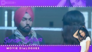 'Sonam Bajwa (Best Dialogues) | Ammy Virk | Nikka Zaildar | Latest Punjabi Movie 2021 | Speed Records'