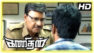 'Kanithan Tamil movie | Scenes | Bhagyaraj encourages Atharva to solve the forgery case | Karunakaran'