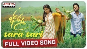 'Sara Sari Full Video Song | Bheeshma Video Songs | Nithiin, Rashmika | Mahati Swara Sagar'