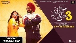 'Nikka Zaildar 3 l Official Trailer l 20th September l Ammy Virk l Wamiqa Gabbi l Simerjit Singh'