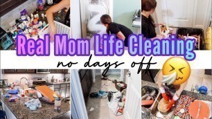 'REAL MOM LIFE CLEANING MOTIVATION | WHOLE HOUSE CLEANING + DECLUTTER | MESSY HOUSE CLEAN WITH ME'