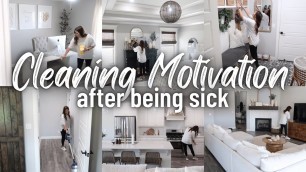 'DEEP CLEANING HOUSE AFTER BEING SICK | 2022 FALL CLEANING MOTIVATION | DEEP CLEAN WITH ME 2022'