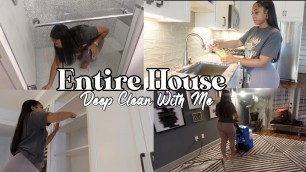 'DEEP CLEAN WITH ME (ENTIRE HOUSE CLEAN + MOTIVATION FOR YOU!)'