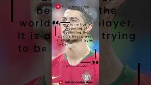 'Famous Cristiano Ronaldo Quotes That Will Motivate You to Be Successful | Infinite Quotes Hub'