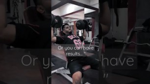 'Motivate yourself (shoulder workout) (dumbell overhead press) #gym #shorts #transformation'