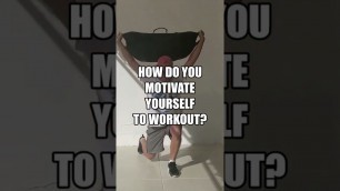 'How do you motivate yourself to workout? (3 STEPS) #shorts'