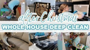 '2023 EXTREME CLEANING MOTIVATION! | WHOLE HOUSE DEEP CLEAN AFTER THE HOLIDAYS! | Lauren Yarbrough'