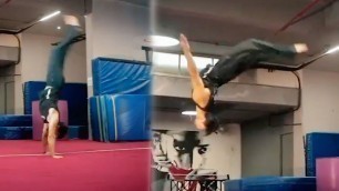 'Tiger Shroff\'s UNMISSABLE Back Flip Stunt For Baaghi 3 will  Motivate you'