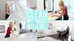 'CLEAN MY ENTIRE HOUSE WITH ME! Cleaning Motivation!'