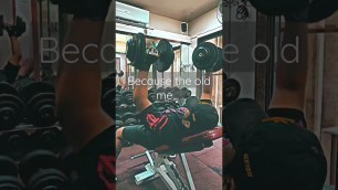 'Motivate yourself (chest workout) (incline db press) #gym #shorts #transformation #fitnessahead'