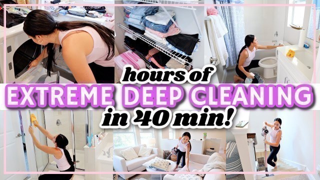 '2022 EXTREME DEEP CLEAN WITH ME // ENTIRE HOUSE ALL DAY CLEANING MOTIVATION | PART 1'