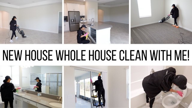 'NEW HOUSE WHOLE HOUSE CLEAN WITH ME 2021// Jessica Tull cleaning motivation'