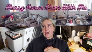 'SATISFYING Messy House Tidy Up! | Cleaning Motivation!'