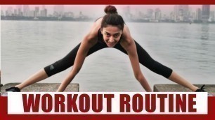 'Checkout: Workout routine of Erica Fernandes that will motivate you'